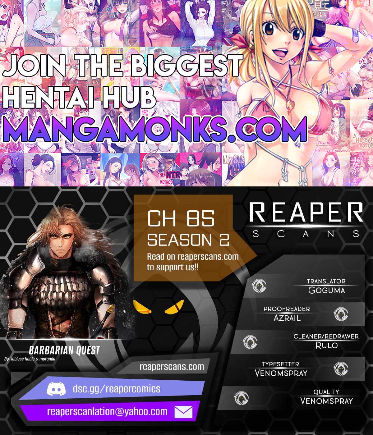 Barbarian Quest chapter 85 page 1