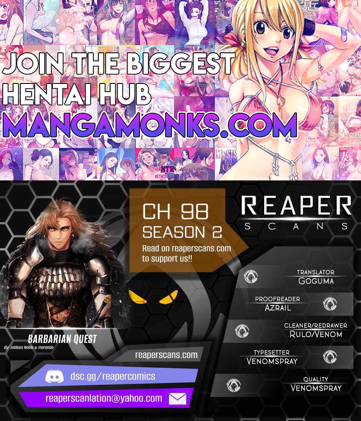 Barbarian Quest chapter 98 page 1