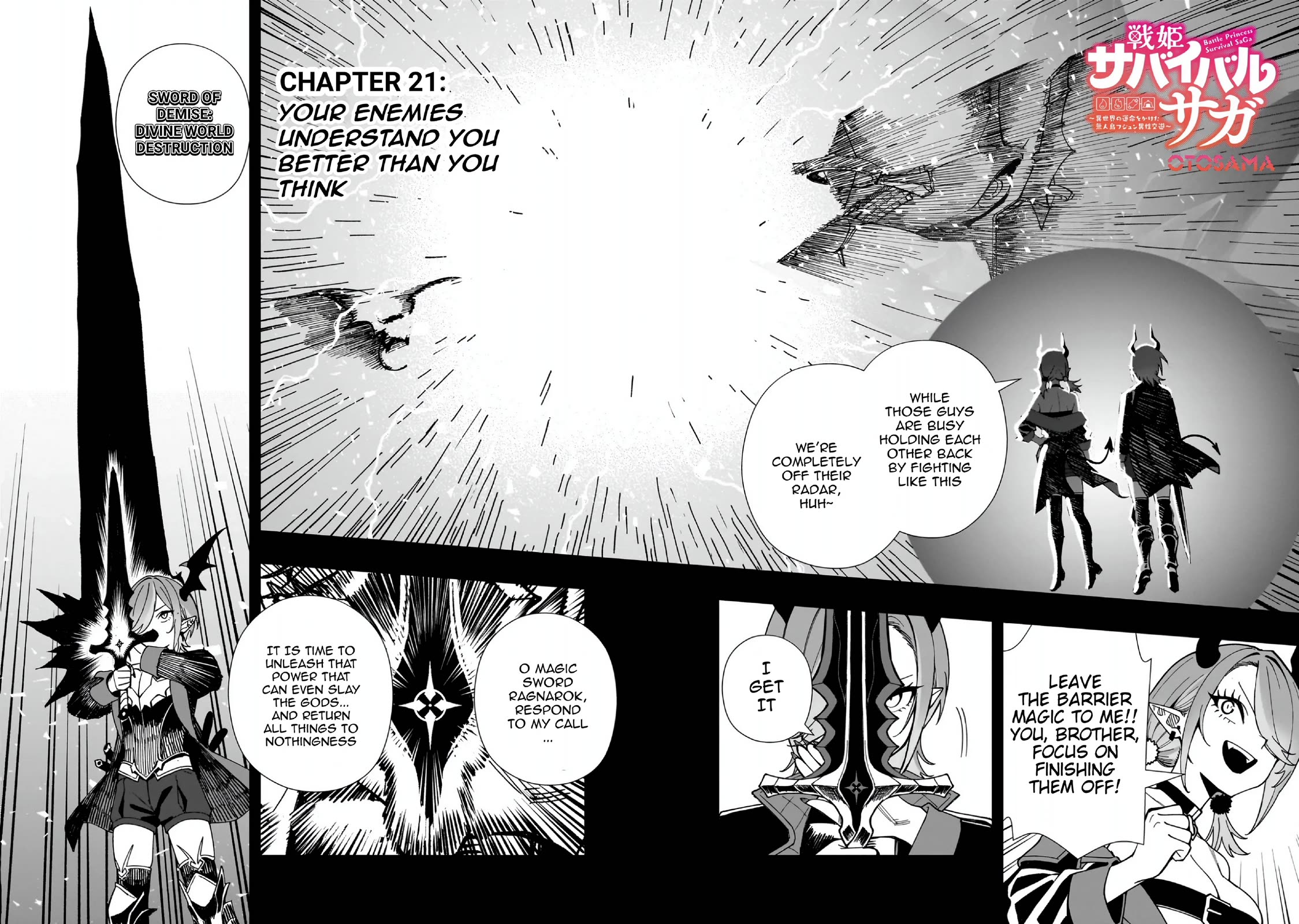 Battle Princess Survival Saga chapter 21 page 3
