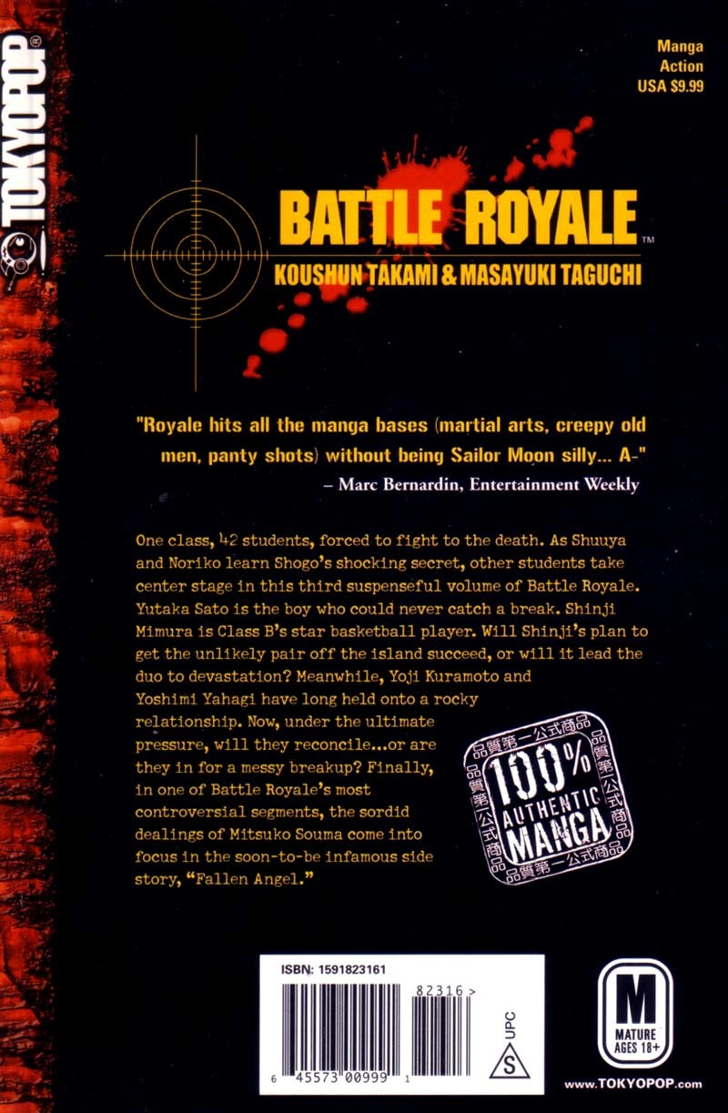 Battle Royale chapter 17 page 26