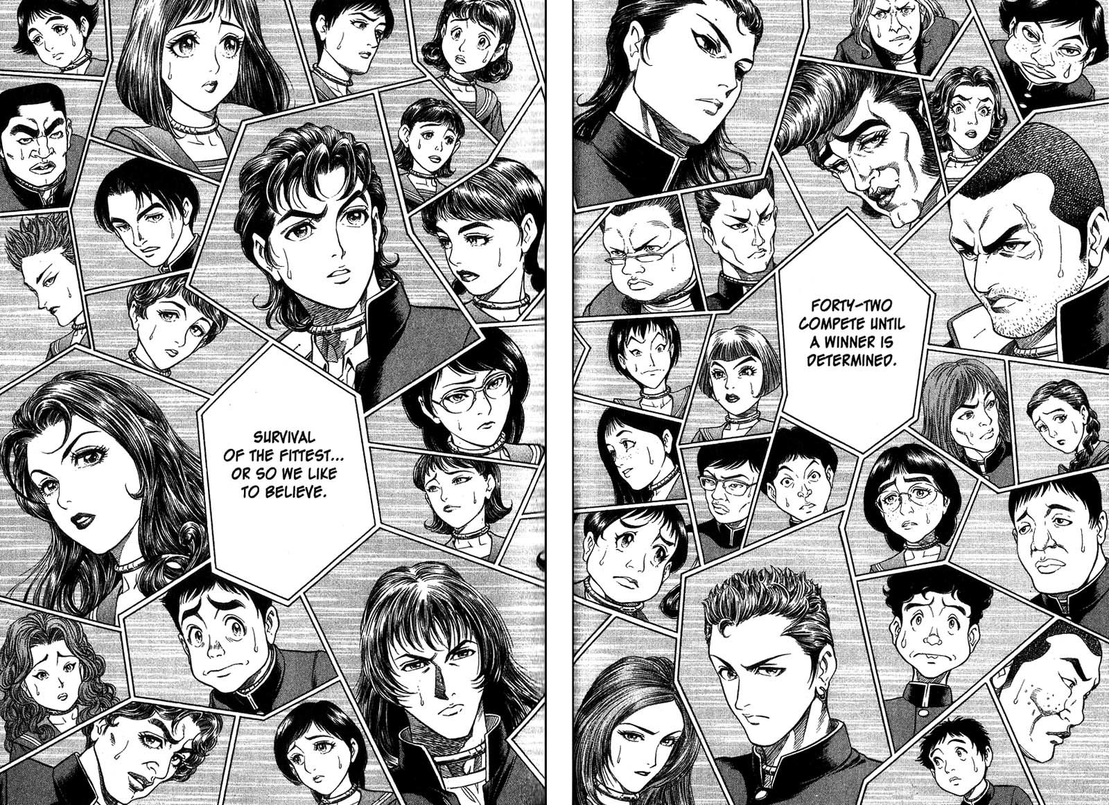 Battle Royale chapter 1 page 41
