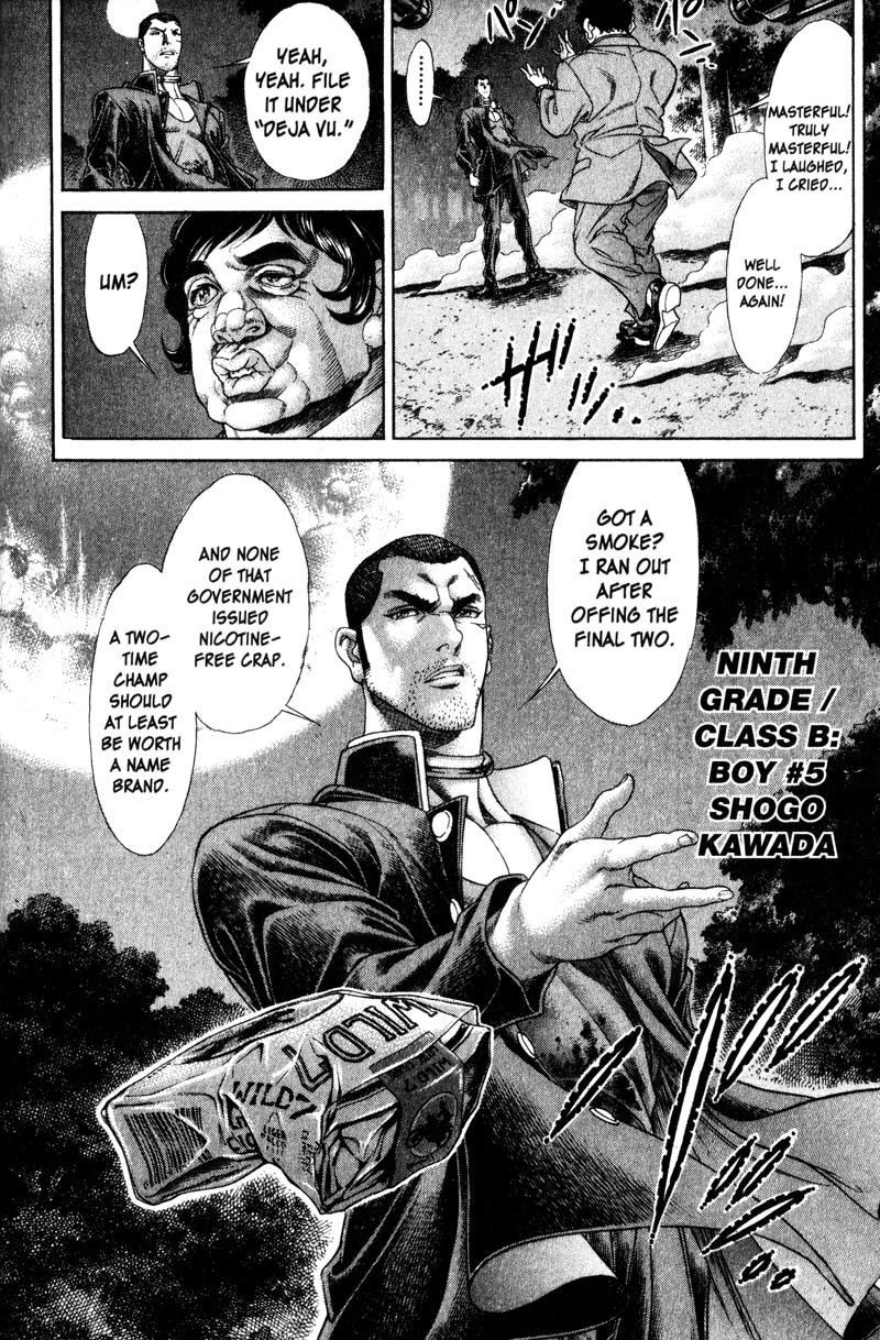 Battle Royale chapter 116 page 22