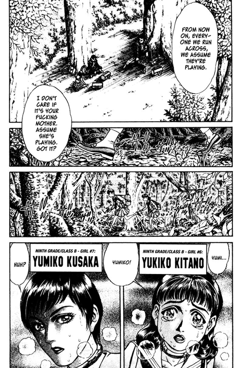 Battle Royale chapter 14 page 18