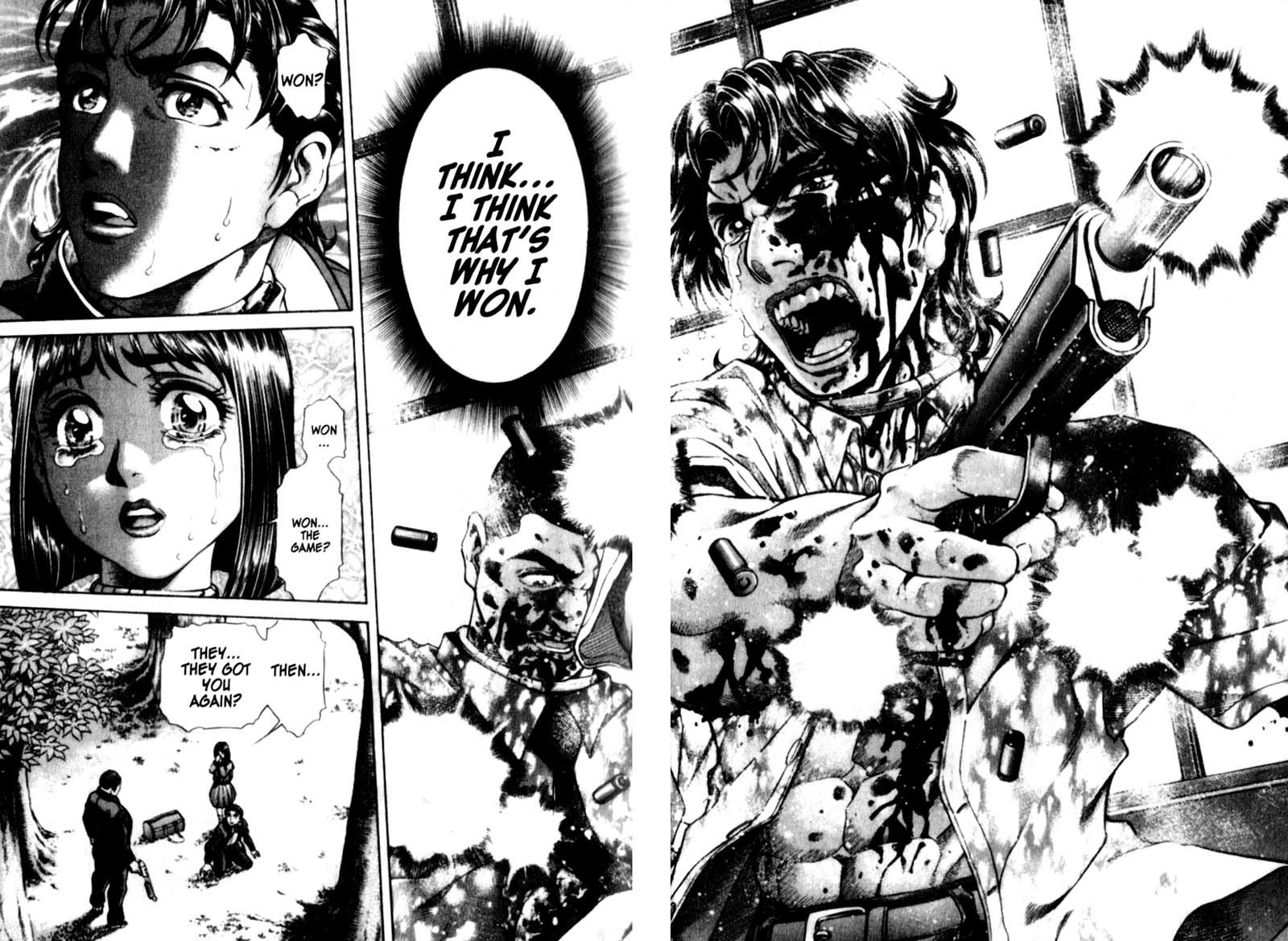 Battle Royale chapter 17 page 14