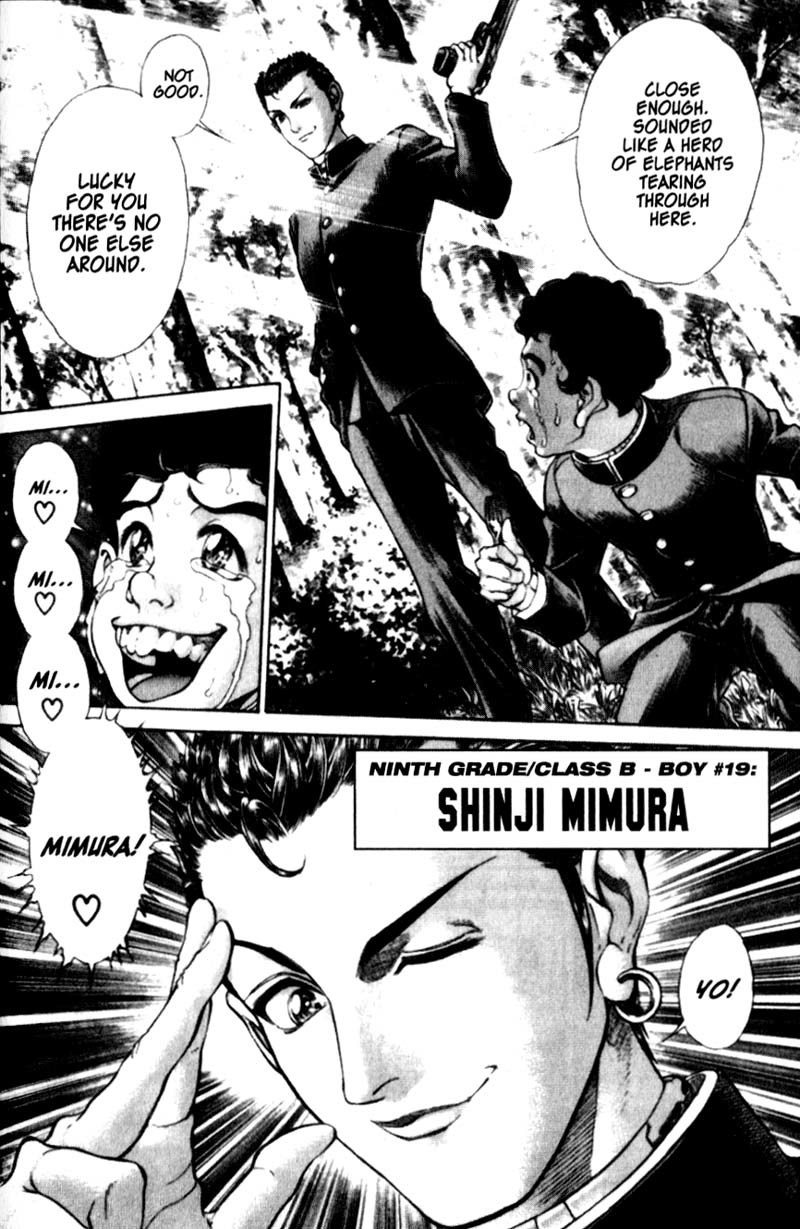 Battle Royale chapter 17 page 25