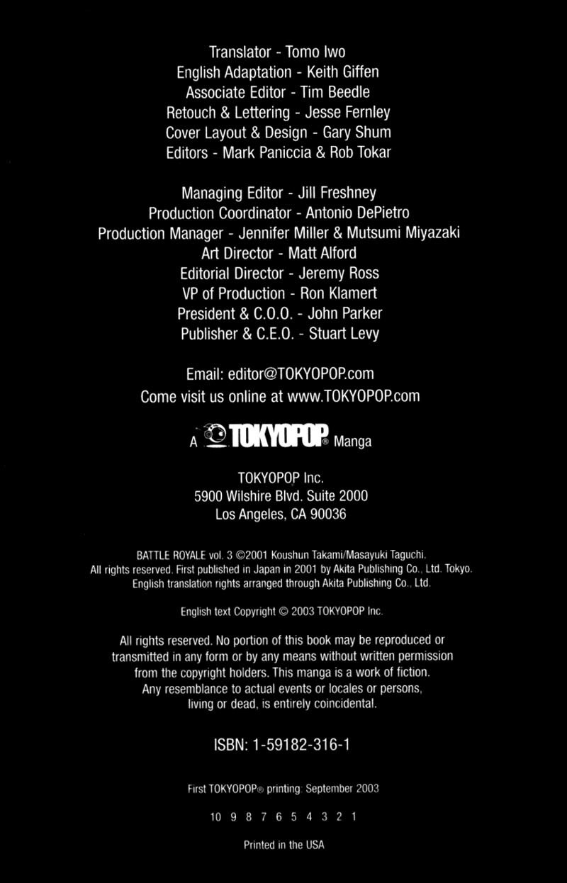 Battle Royale chapter 17 page 5