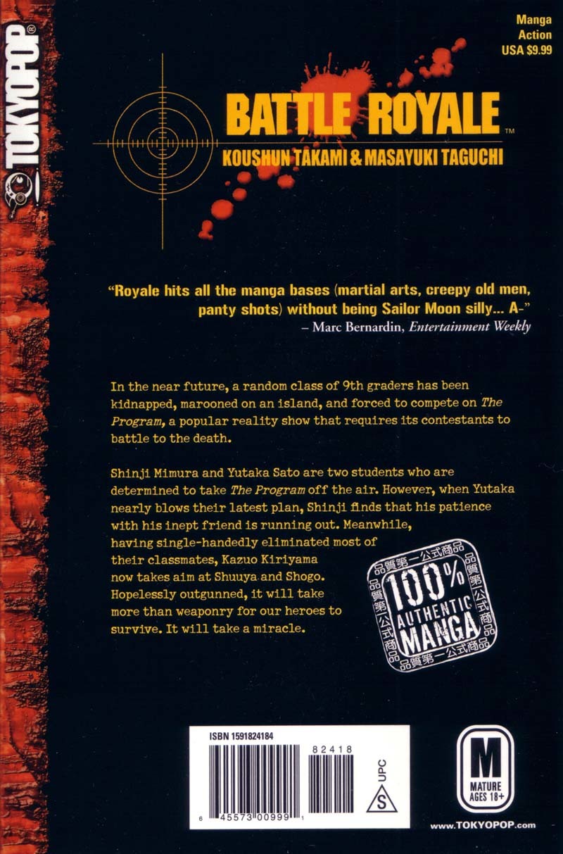 Battle Royale chapter 40 page 29
