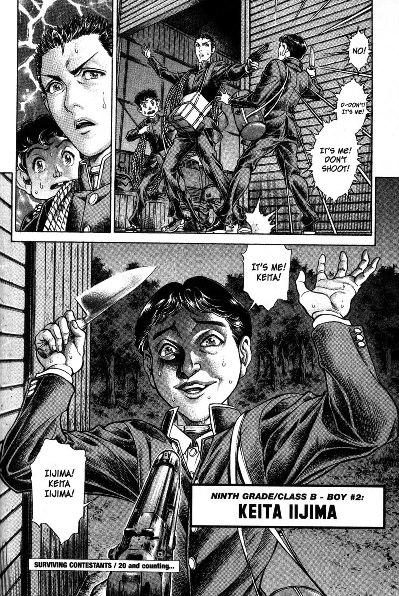 Battle Royale chapter 47 page 22