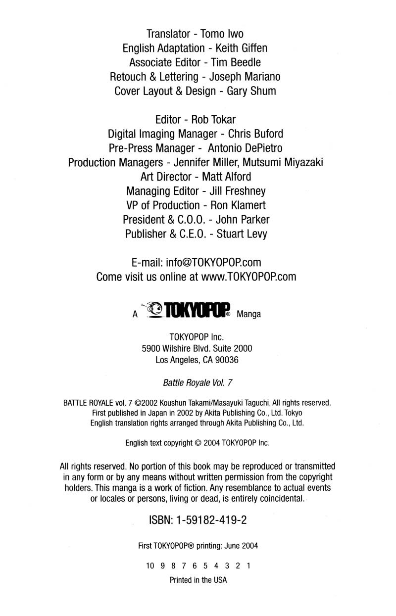 Battle Royale chapter 48 page 6