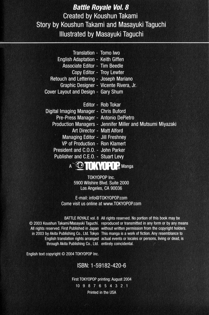 Battle Royale chapter 56 page 6