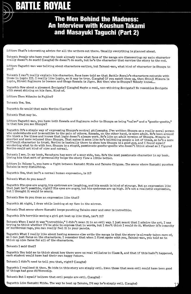 Battle Royale chapter 59 page 23