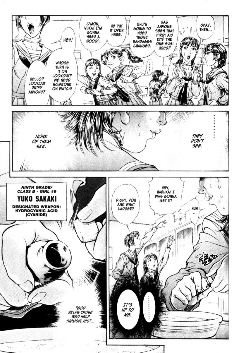 Battle Royale chapter 69 page 14
