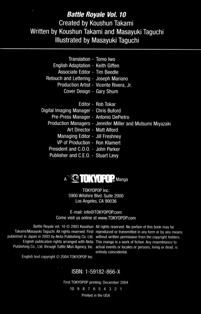 Battle Royale chapter 72 page 6