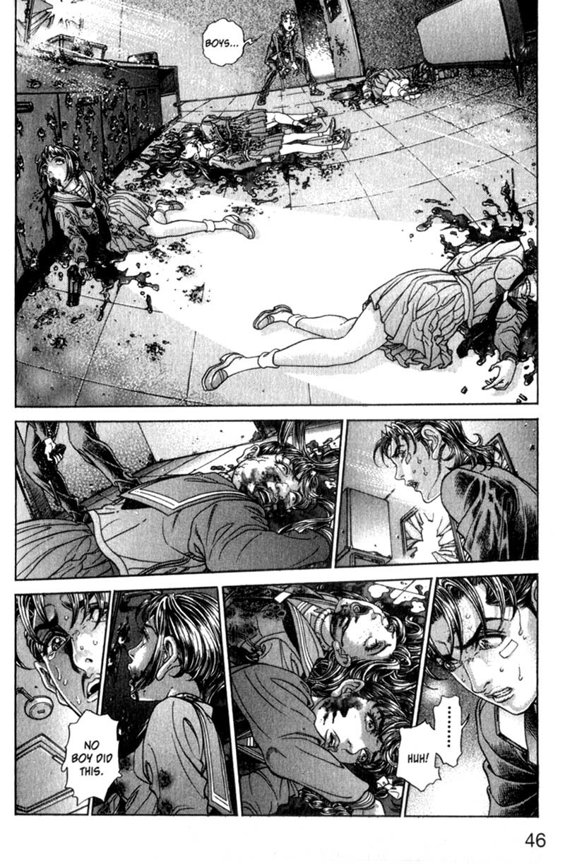 Battle Royale chapter 73 page 14