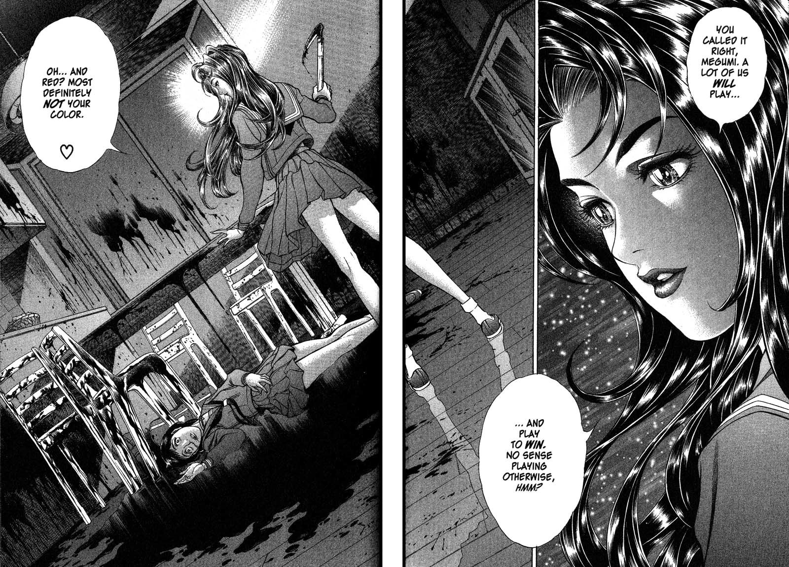 Battle Royale chapter 8 page 25