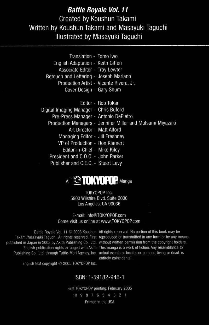 Battle Royale chapter 80 page 6