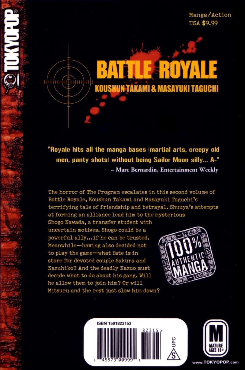 Battle Royale chapter 9 page 32