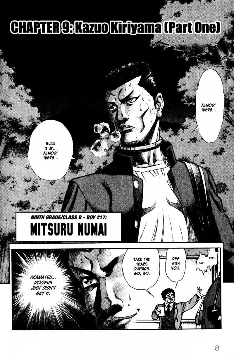 Battle Royale chapter 9 page 9