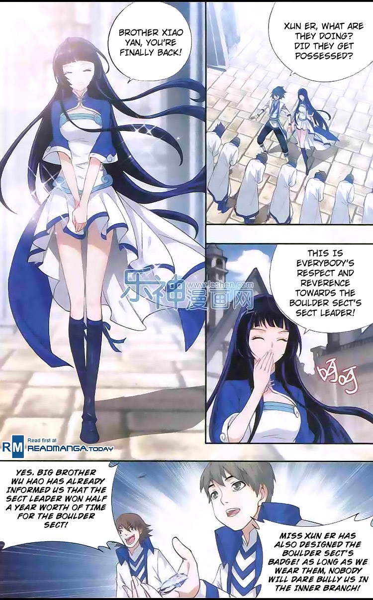 Battle Through The Heavens chapter 124 page 8