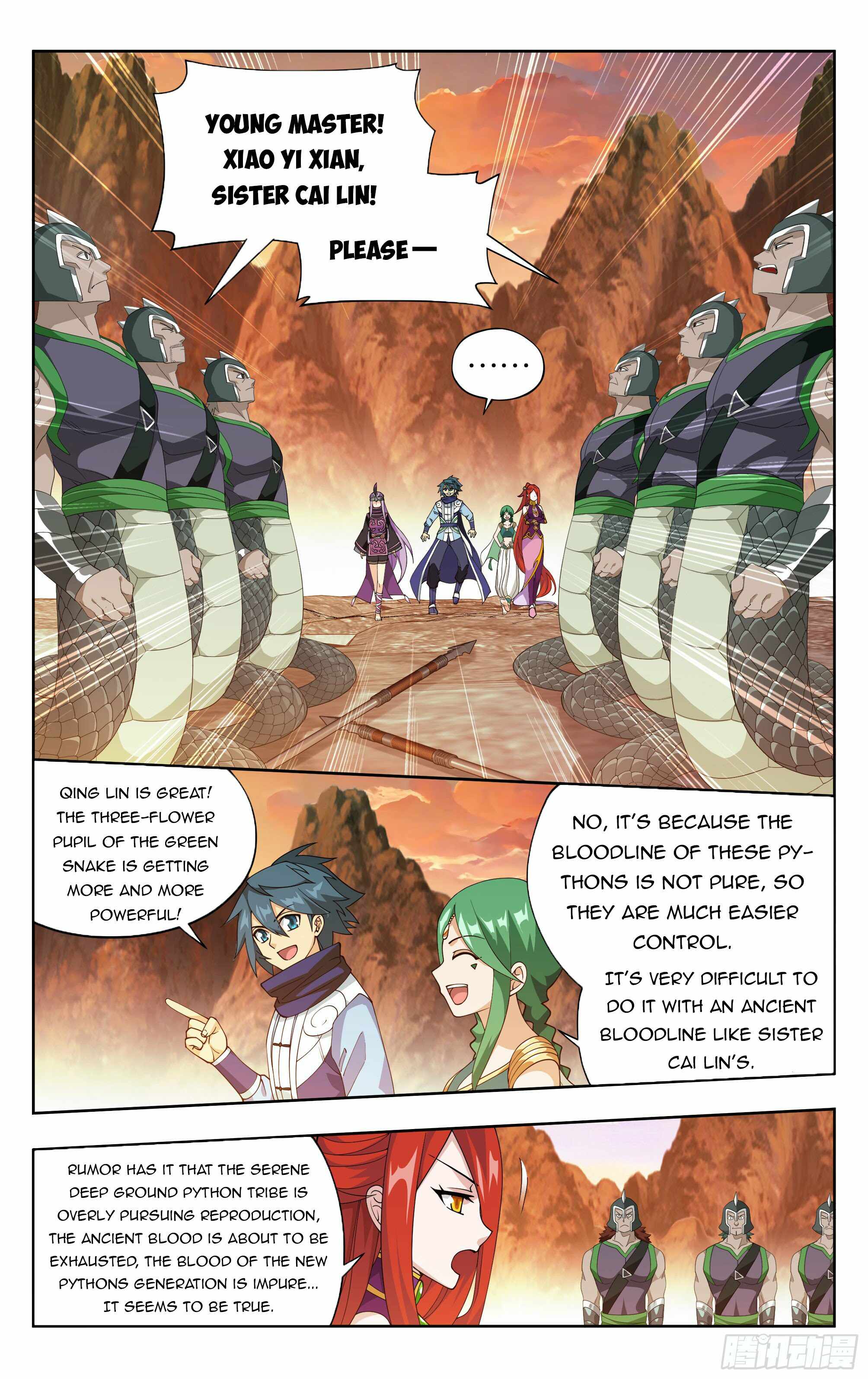 Battle Through The Heavens chapter 387 page 6