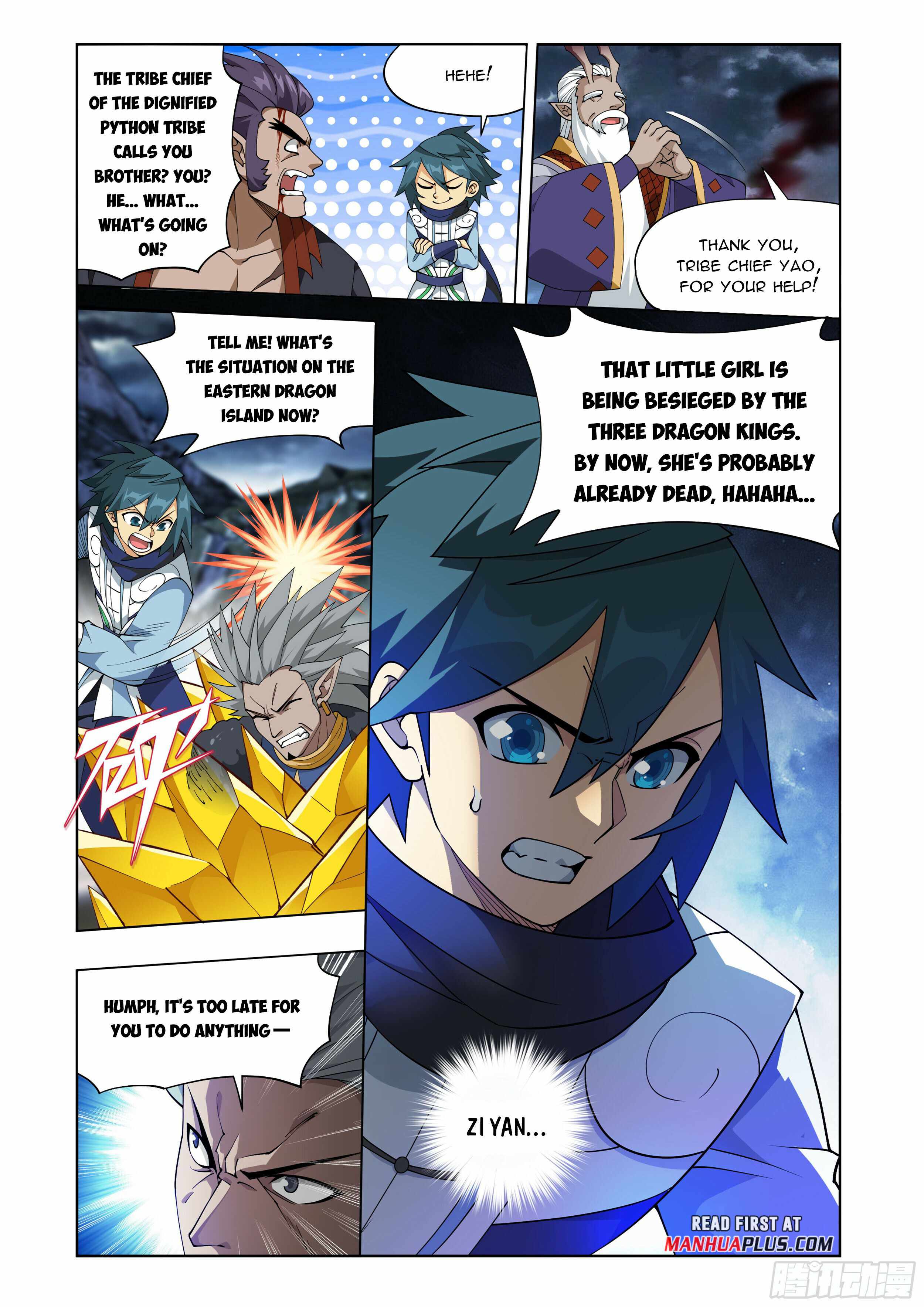 Battle Through The Heavens chapter 398 page 11