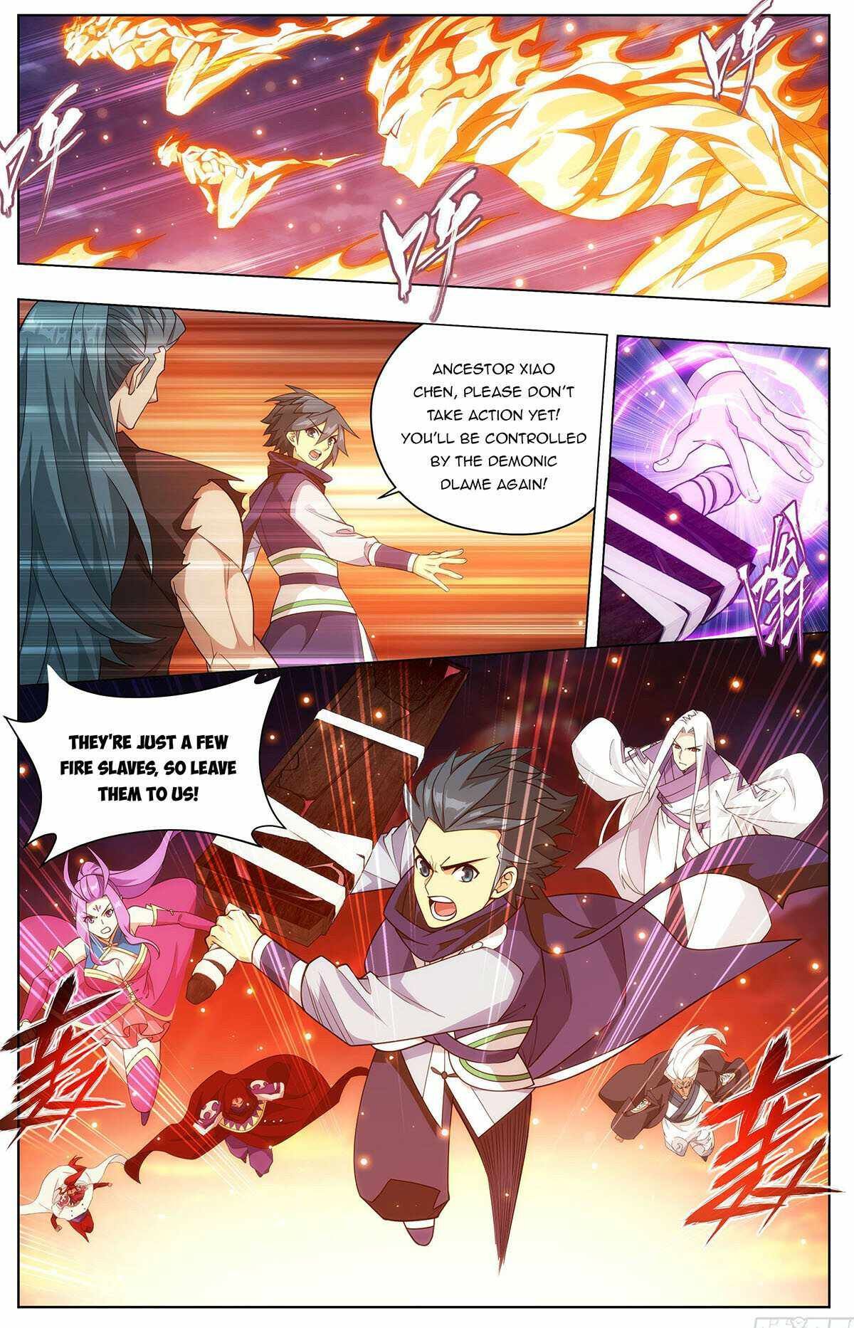Battle Through The Heavens chapter 422 page 1