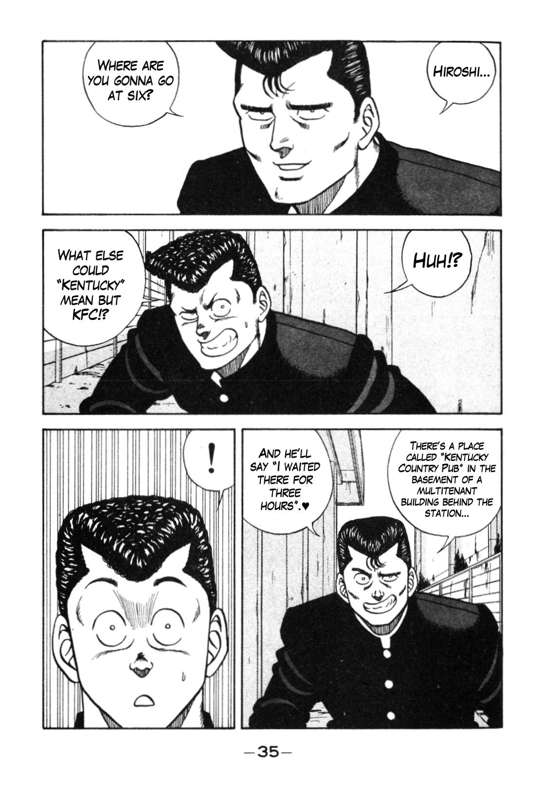 Be-Bop High School chapter 110 page 28