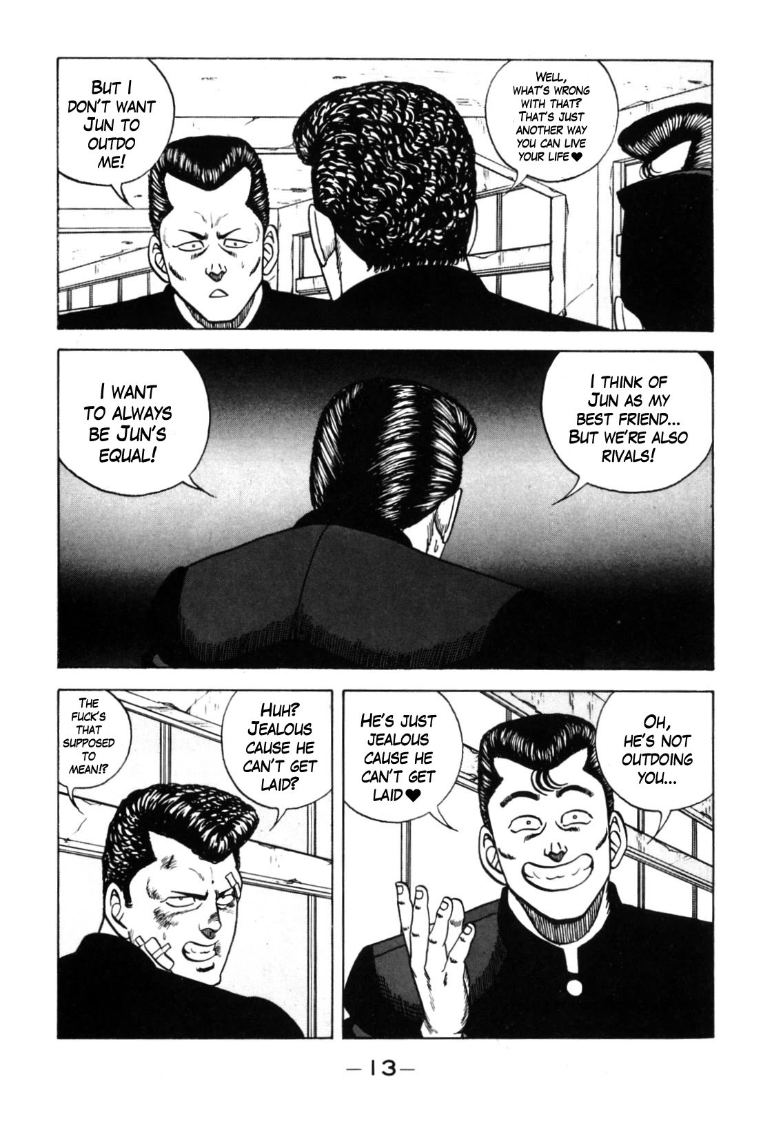 Be-Bop High School chapter 121 page 13