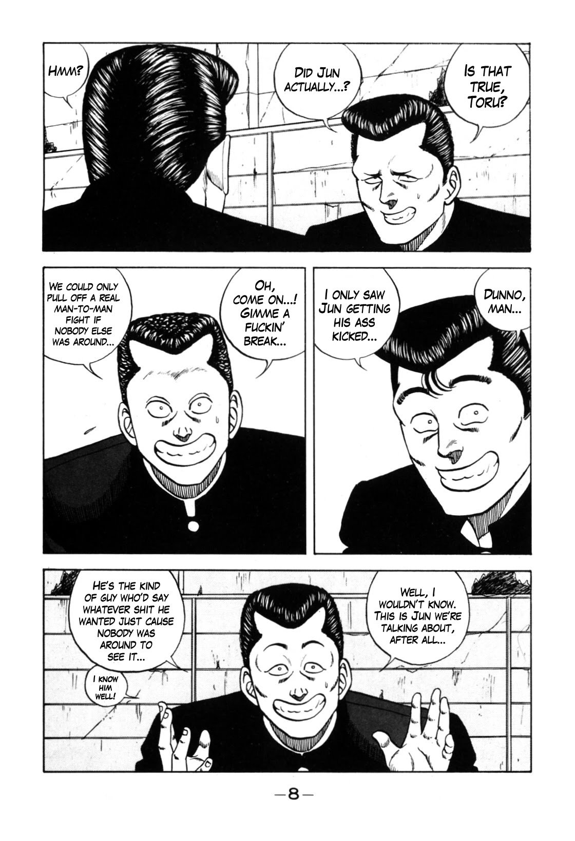 Be-Bop High School chapter 121 page 8