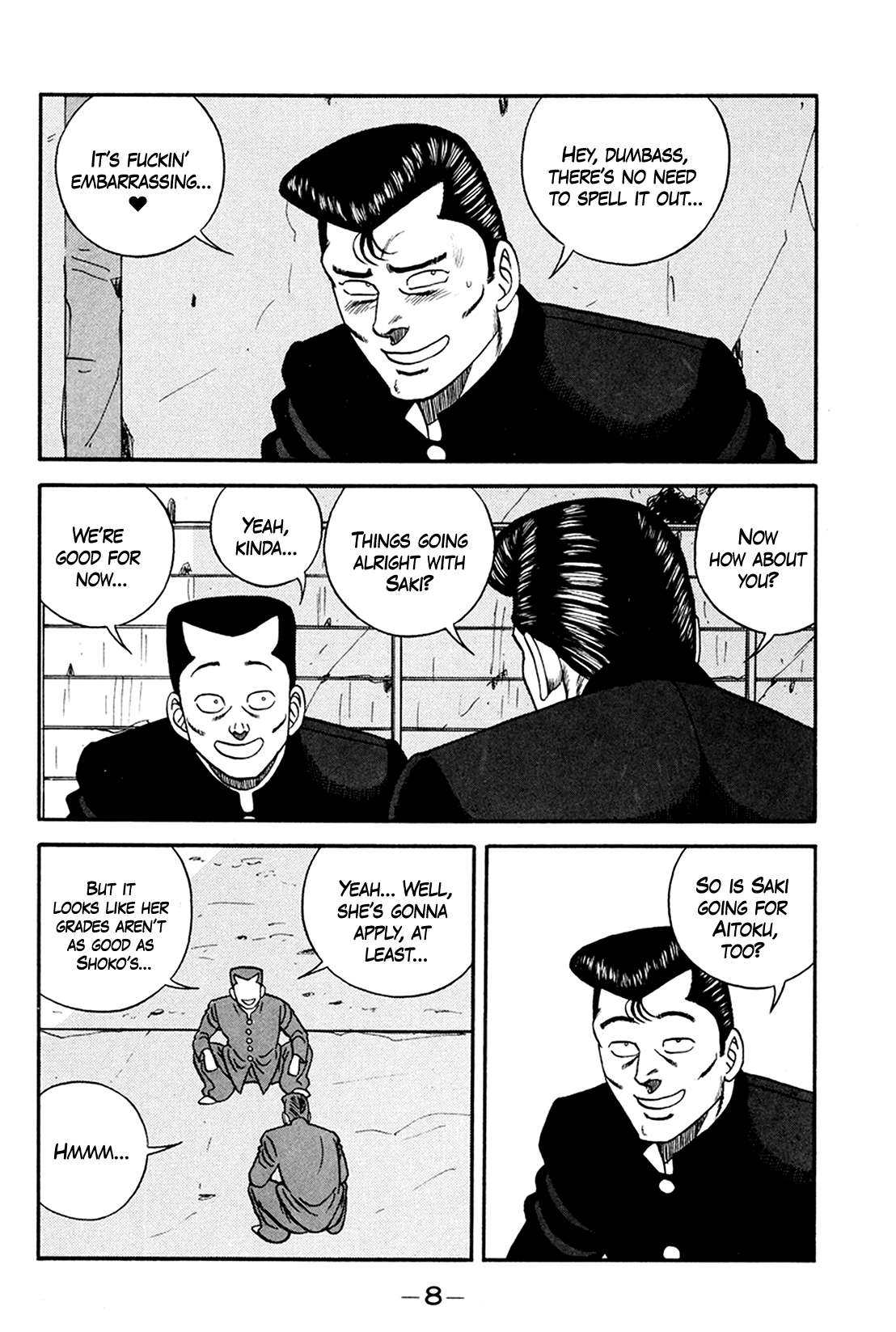 Be-Bop High School chapter 157 page 8