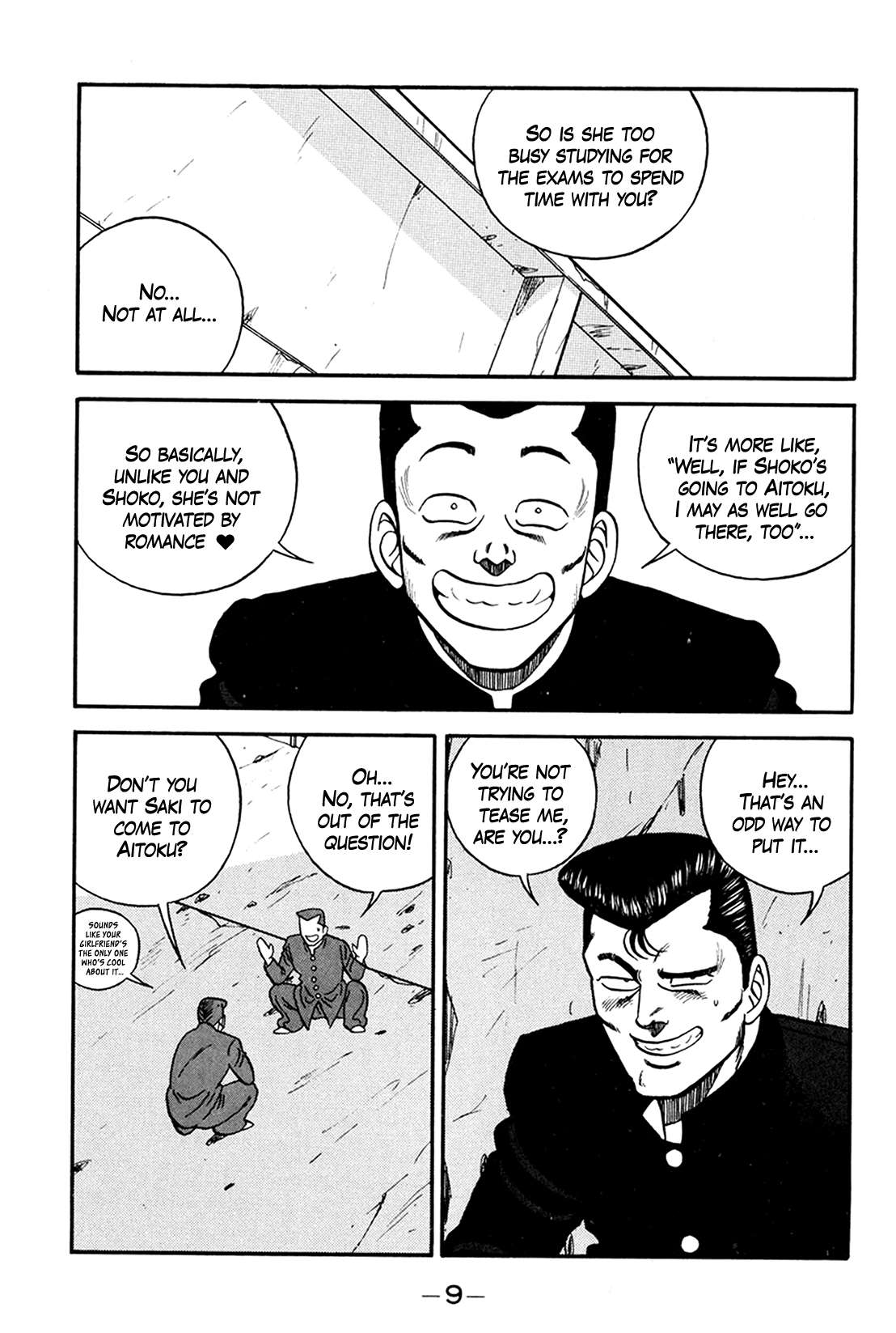 Be-Bop High School chapter 157 page 9