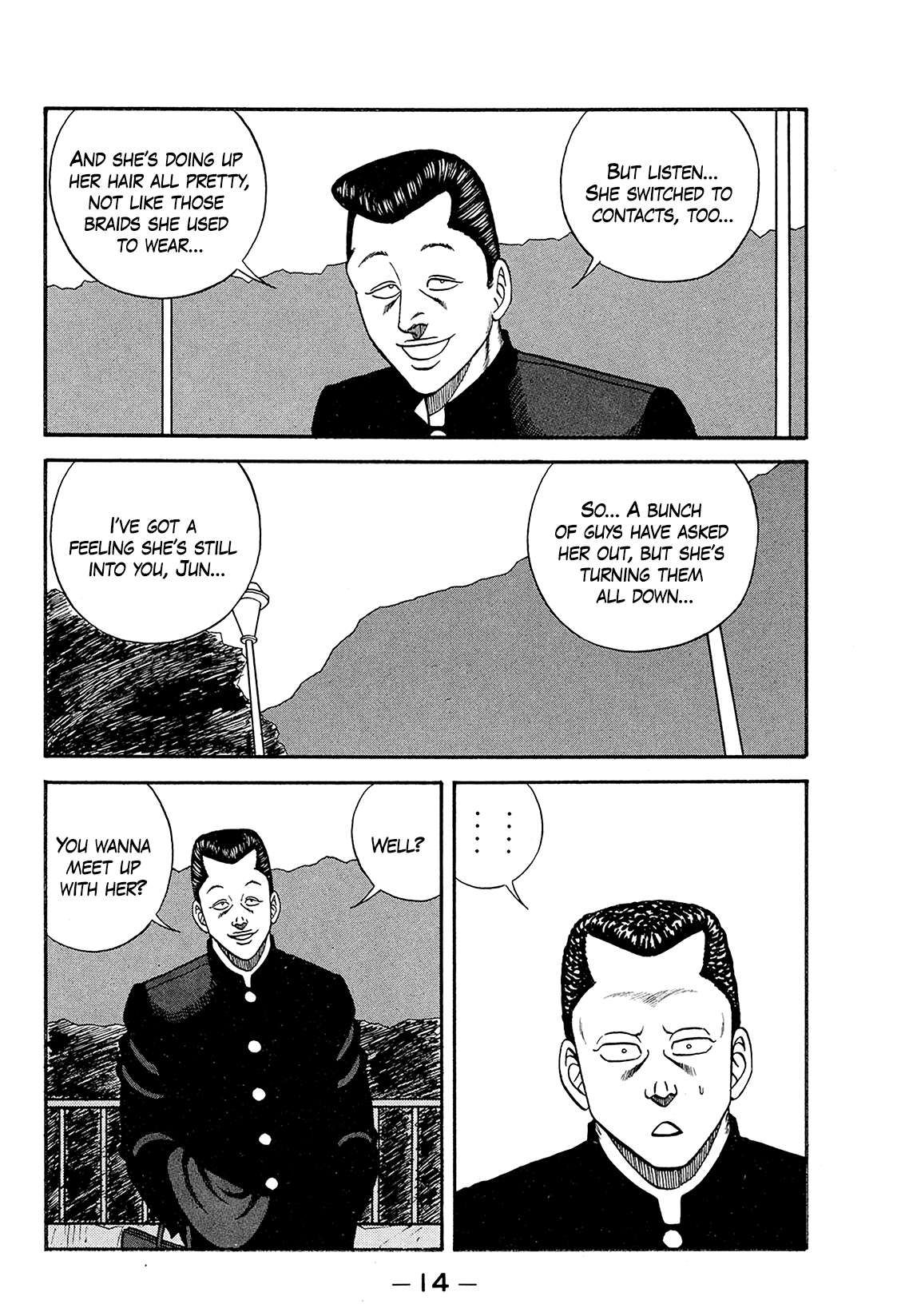 Be-Bop High School chapter 167 page 14