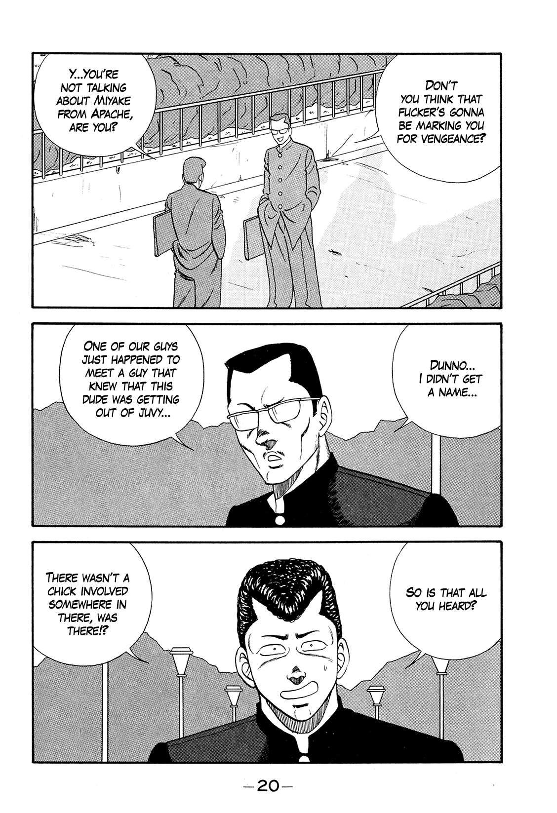 Be-Bop High School chapter 176 page 20