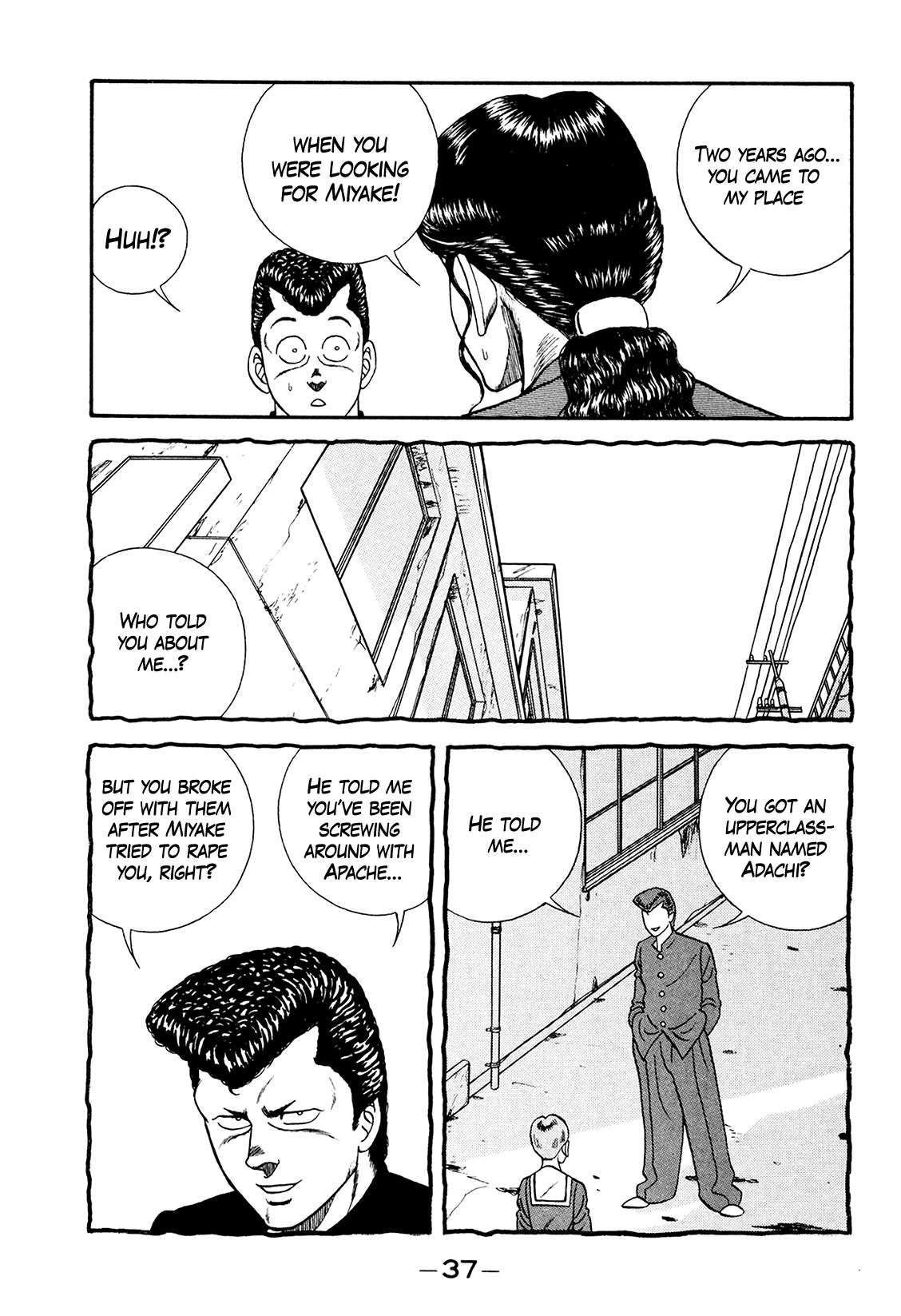 Be-Bop High School chapter 176 page 37