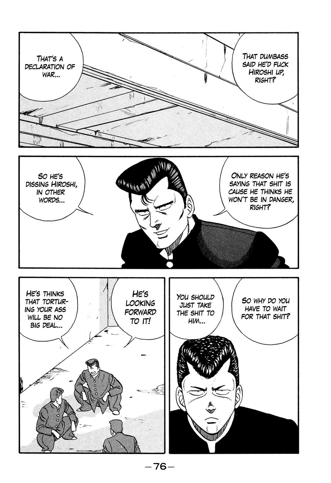 Be-Bop High School chapter 176 page 76