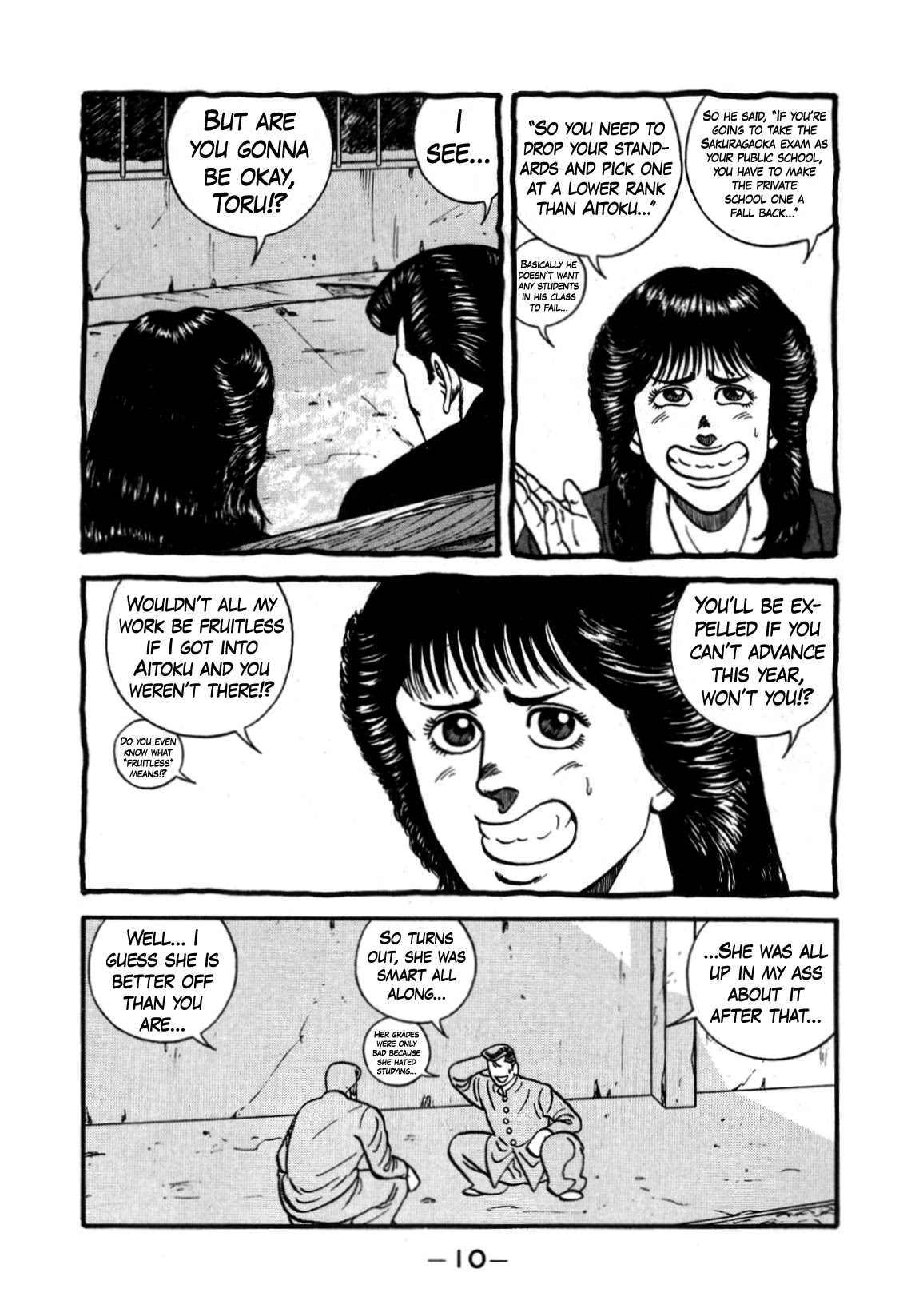 Be-Bop-Highschool chapter 127 page 10