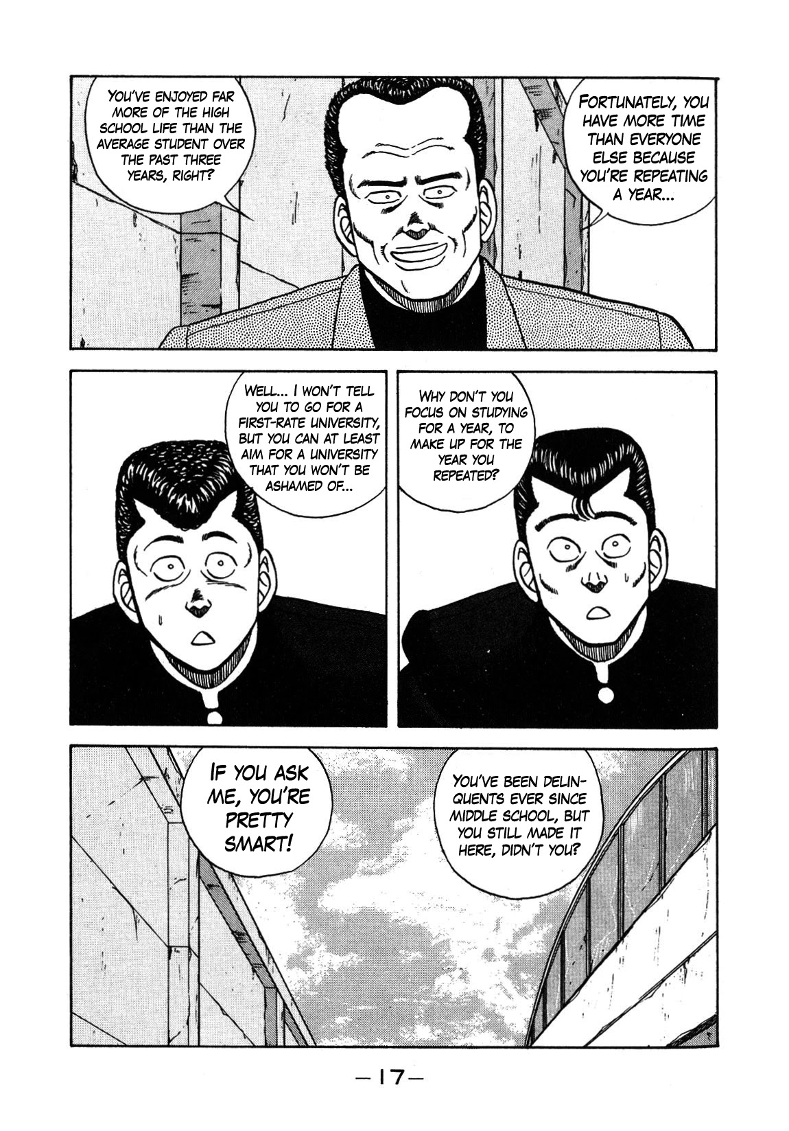 Be-Bop-Highschool chapter 127 page 17