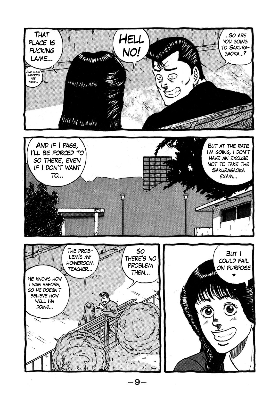 Be-Bop-Highschool chapter 127 page 9