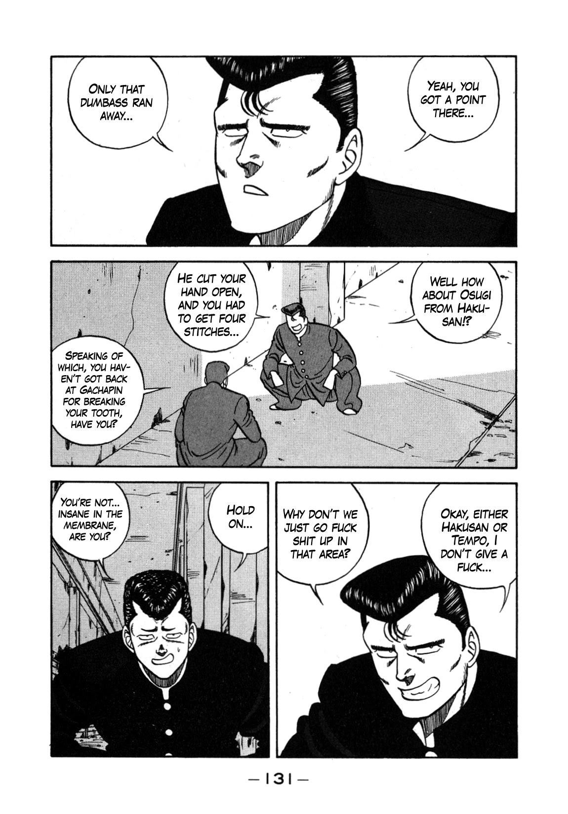 Be-Bop-Highschool chapter 131 page 5