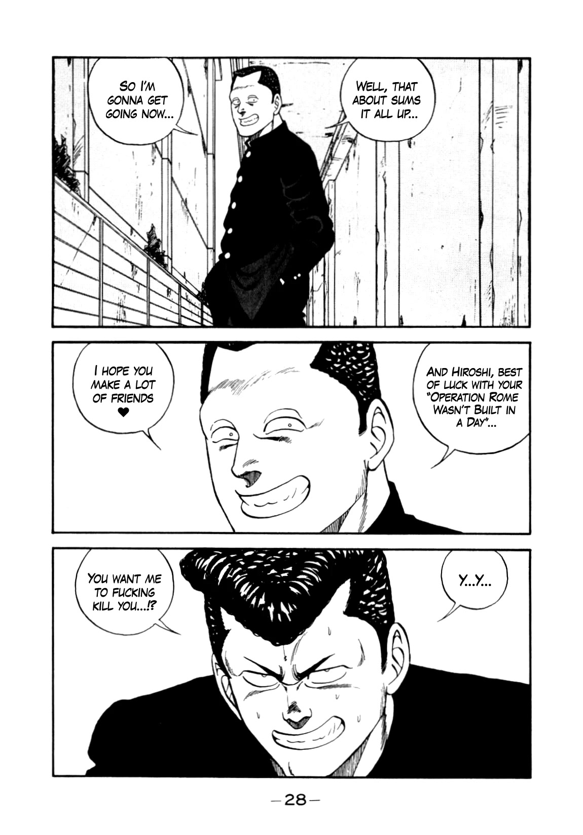 Be-Bop-Highschool chapter 139 page 28