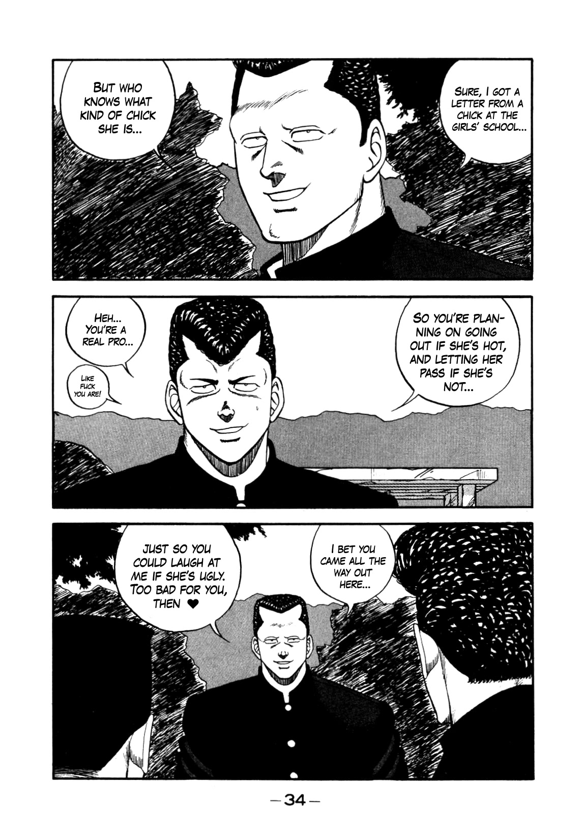 Be-Bop-Highschool chapter 139 page 34