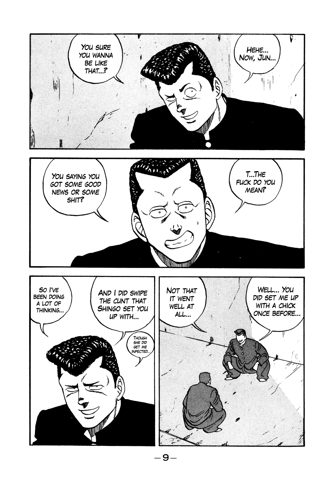 Be-Bop-Highschool chapter 139 page 9