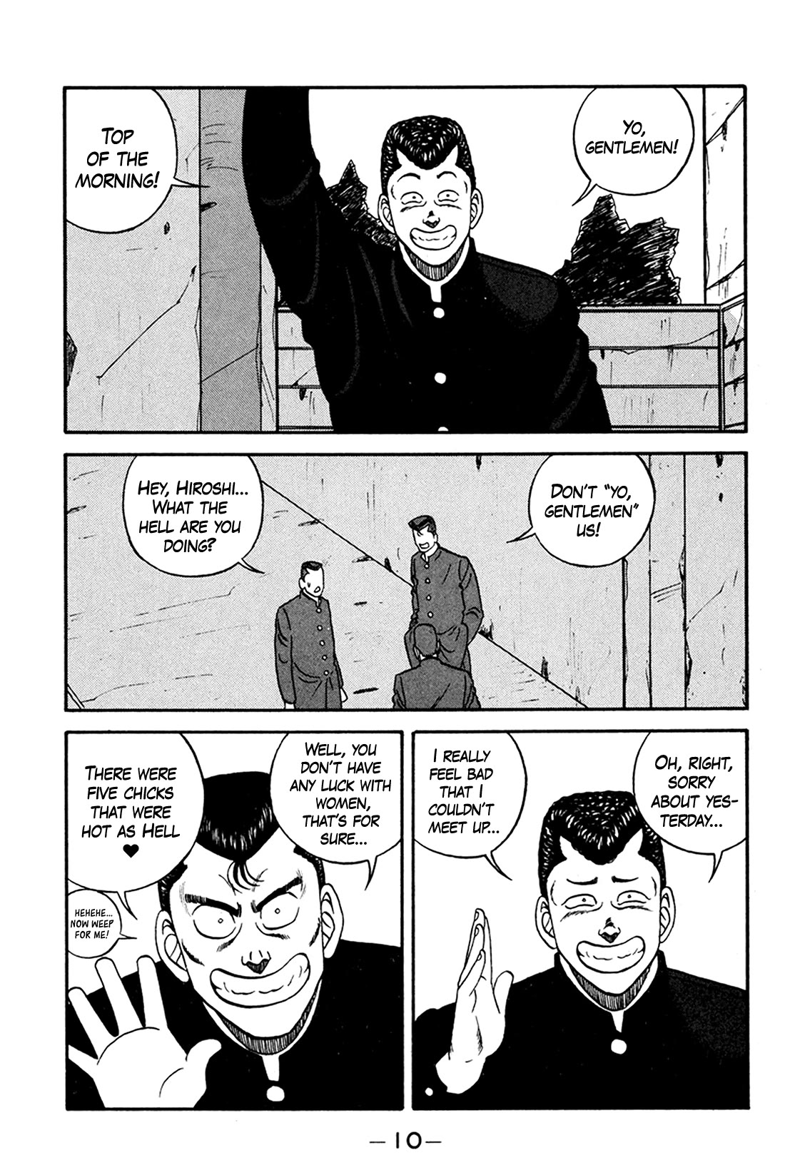 Be-Bop-Highschool chapter 162 page 9