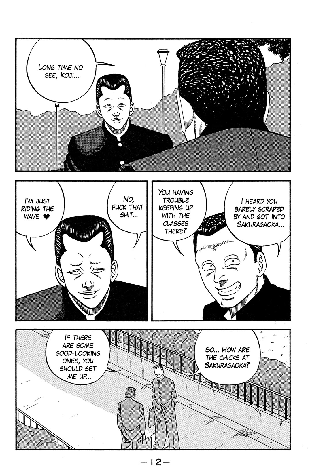 Be-Bop-Highschool chapter 167 page 11