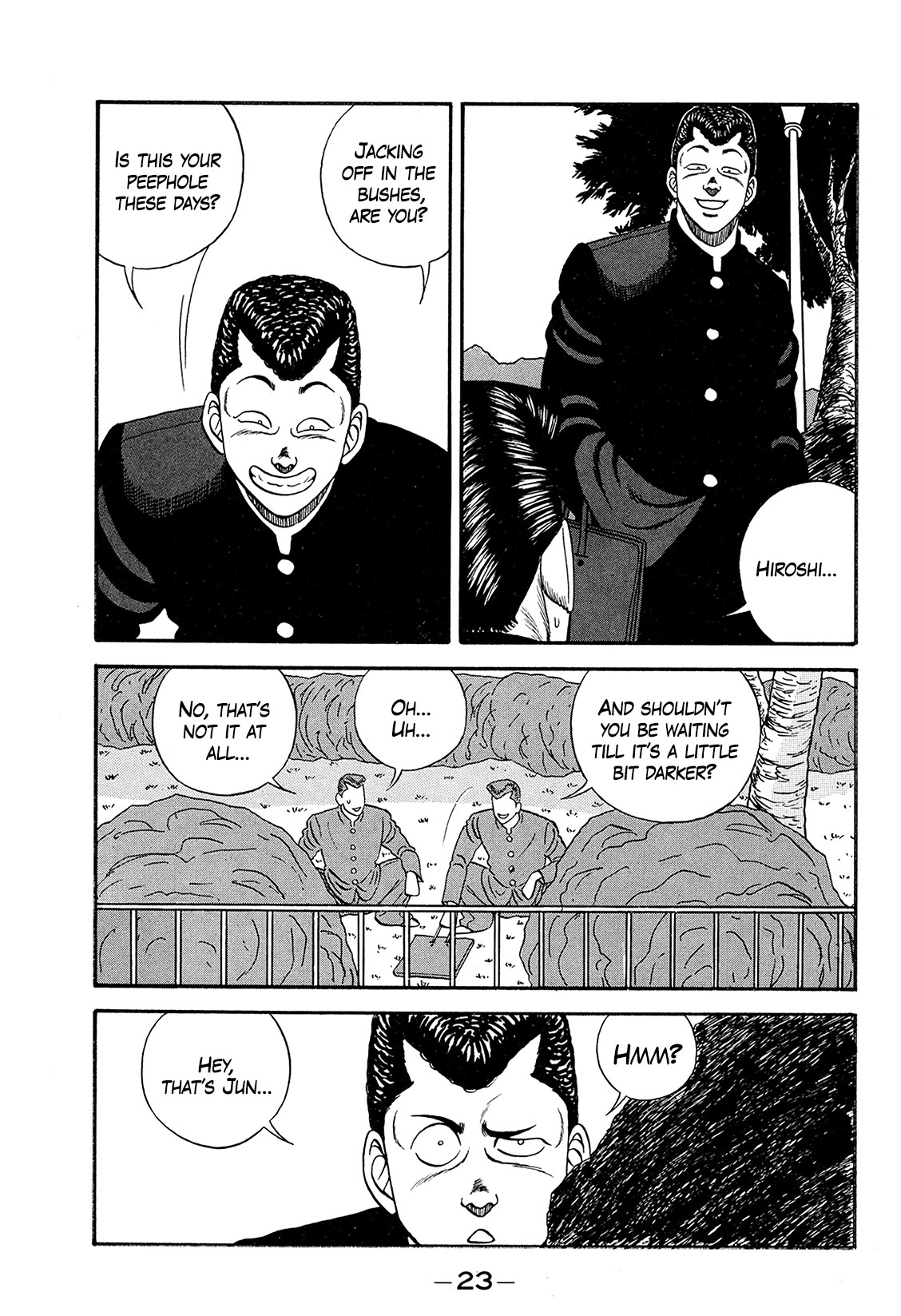 Be-Bop-Highschool chapter 167 page 22