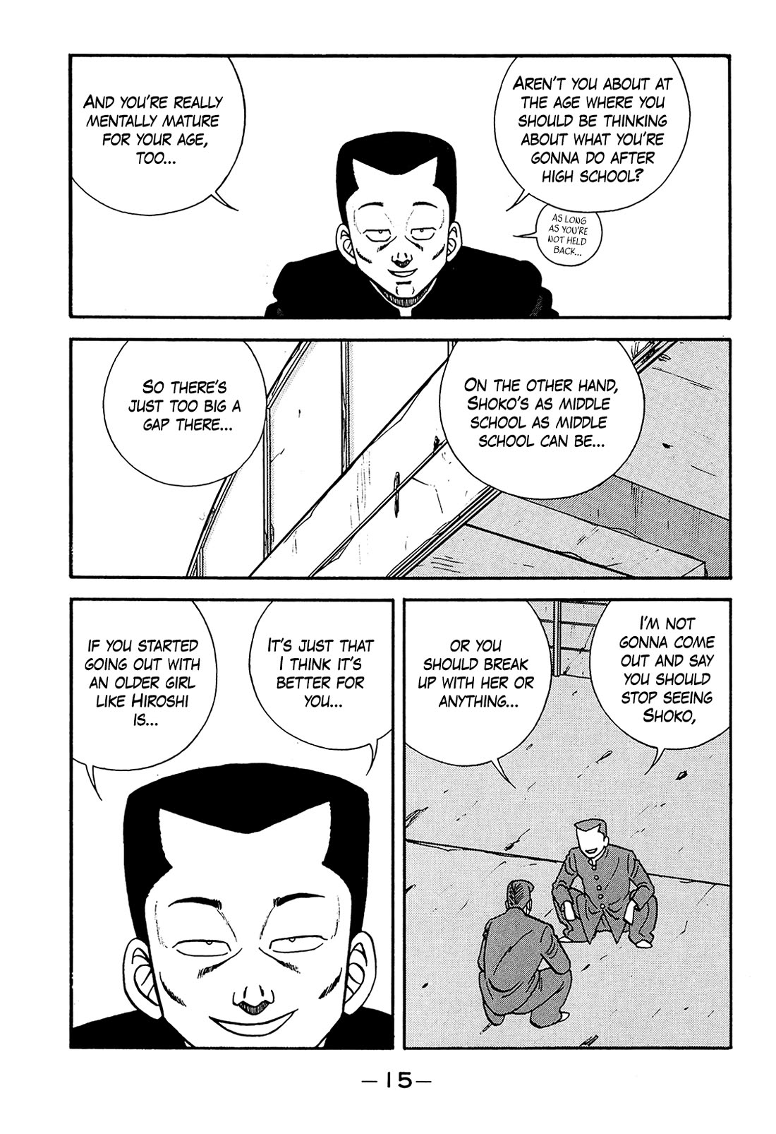 Be-Bop-Highschool chapter 184 page 14