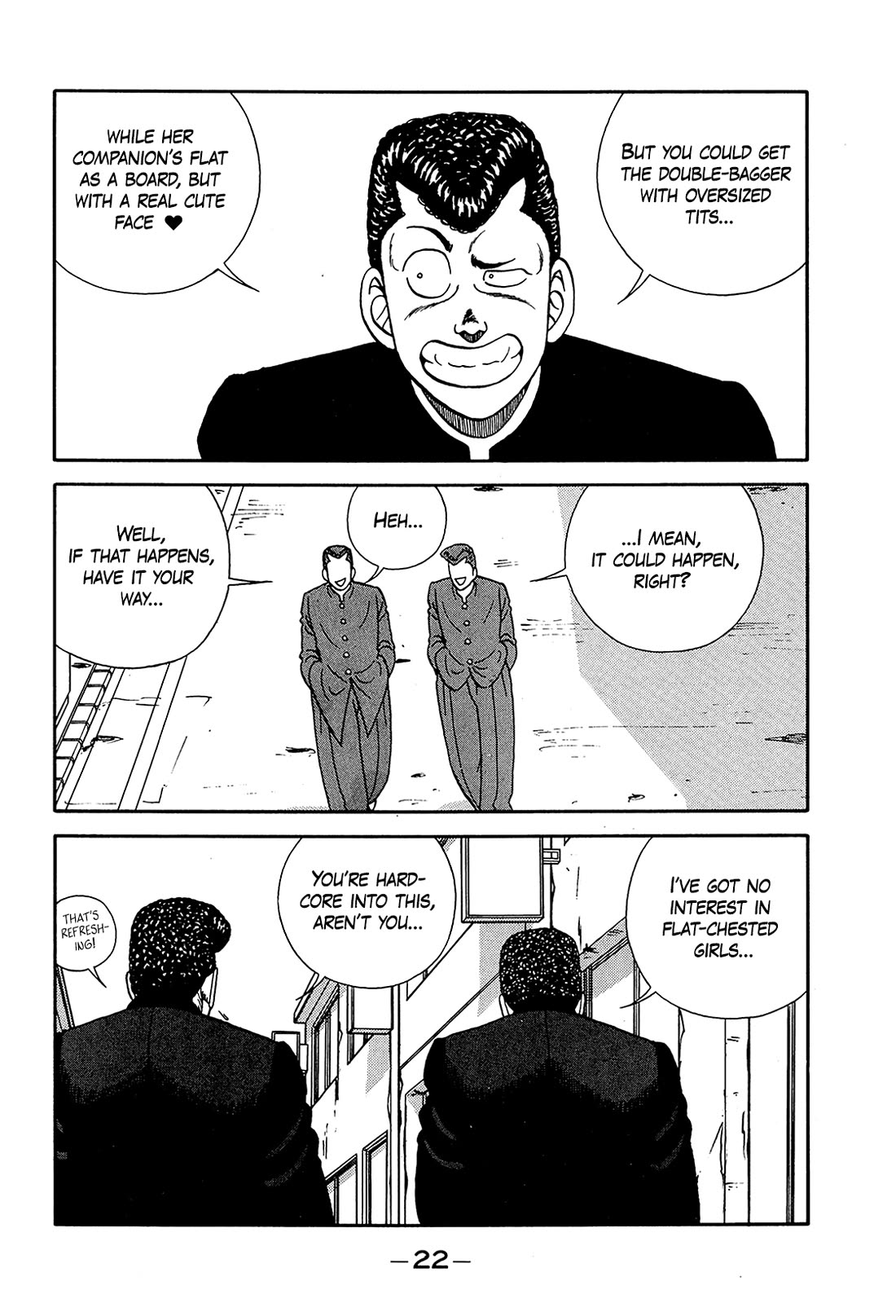 Be-Bop-Highschool chapter 195 page 21