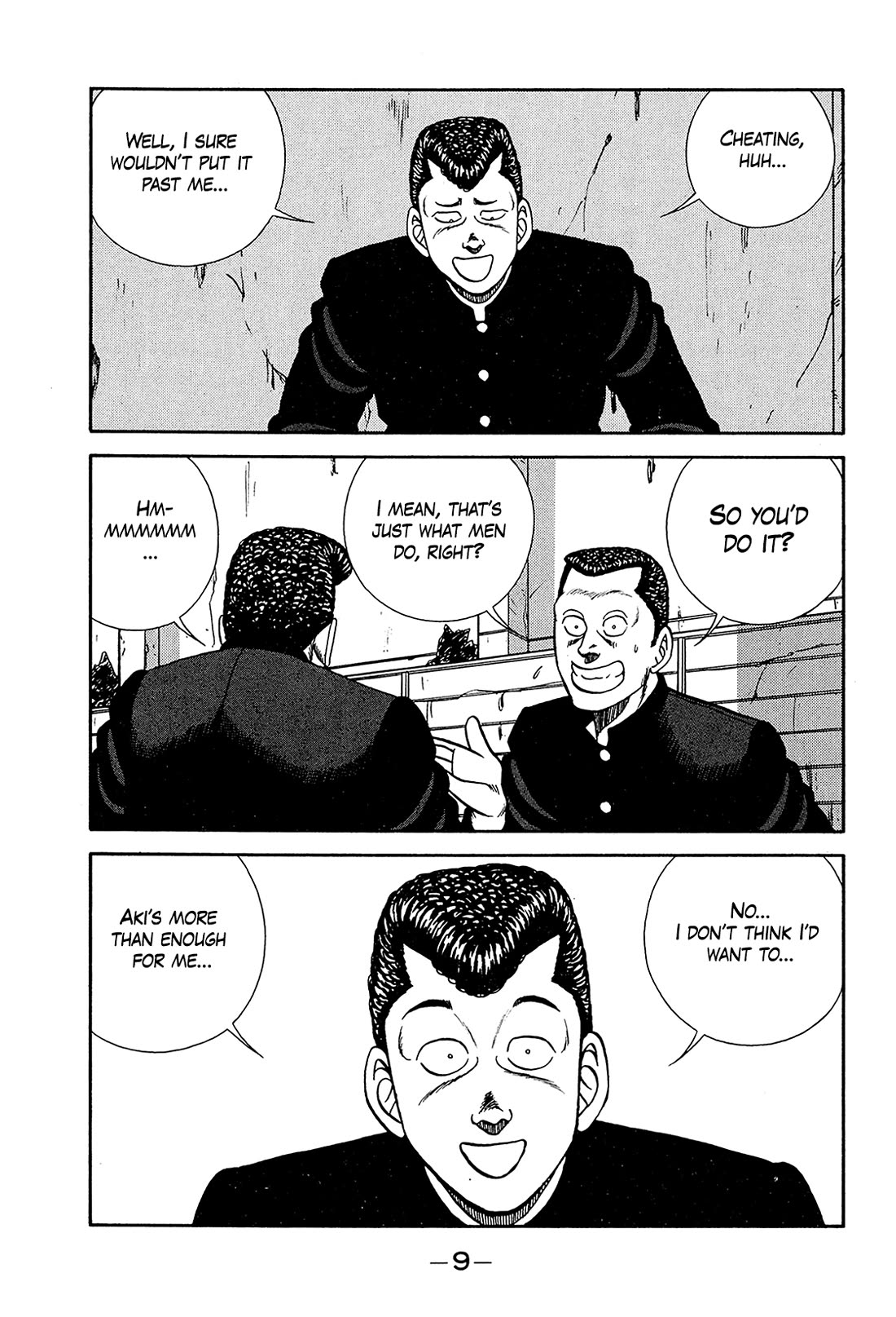 Be-Bop-Highschool chapter 195 page 8