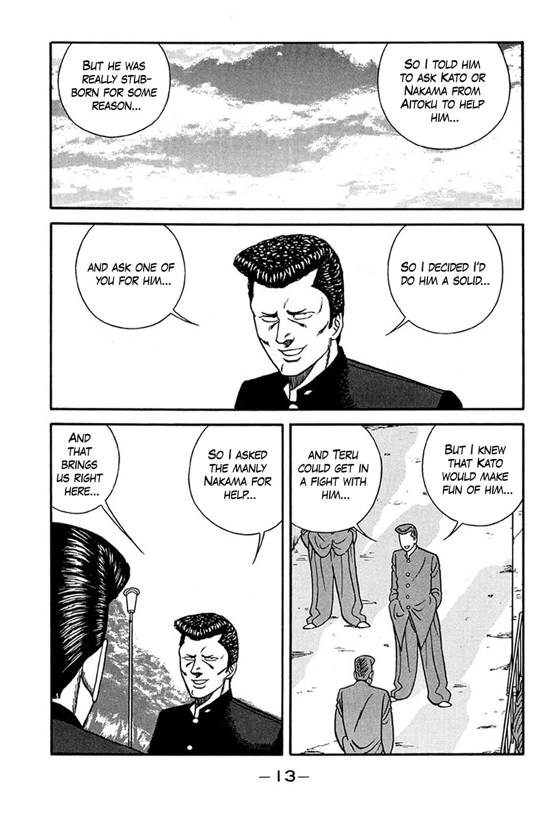 Be-Bop-Highschool chapter 206 page 12