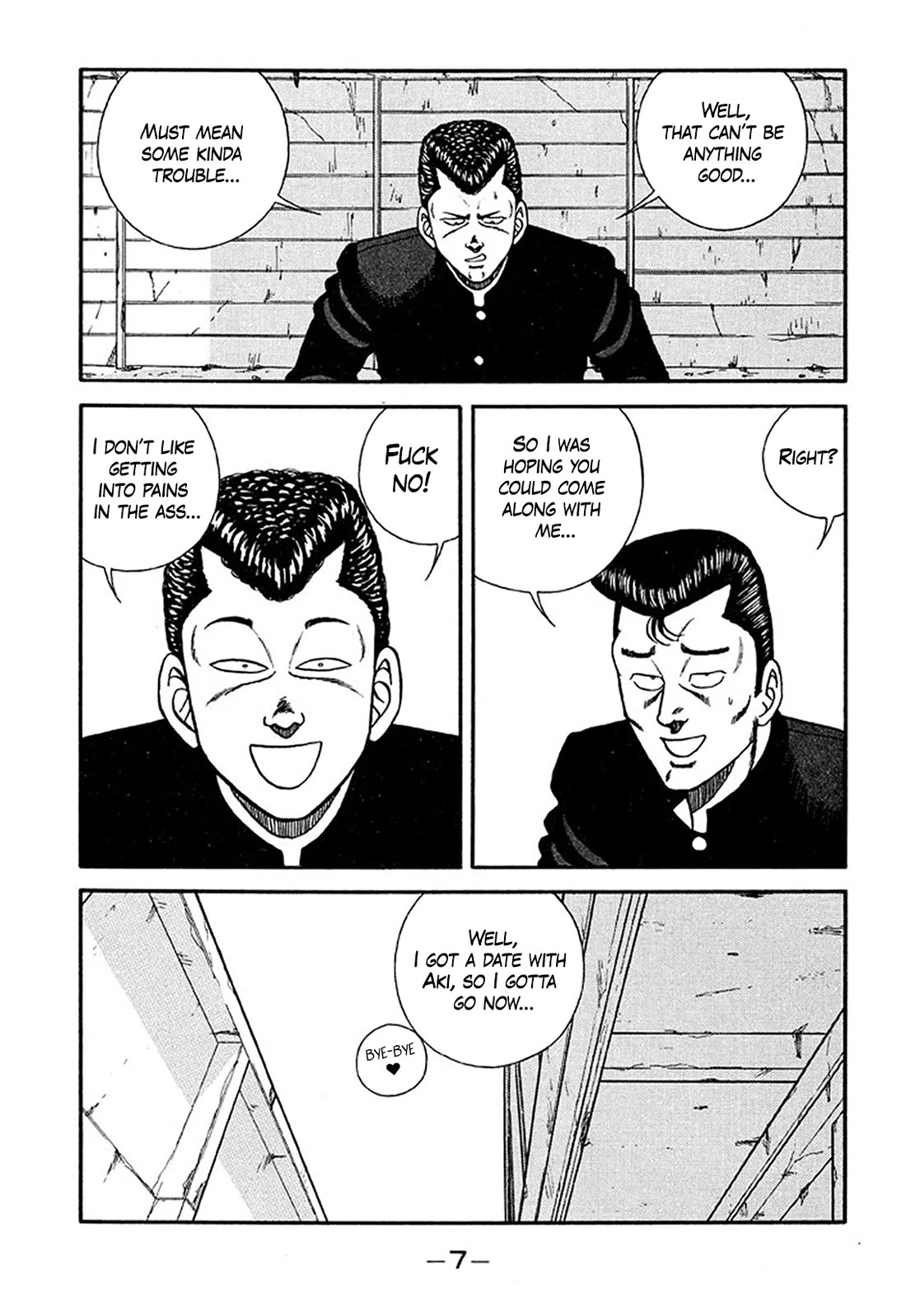 Be-Bop-Highschool chapter 206 page 6